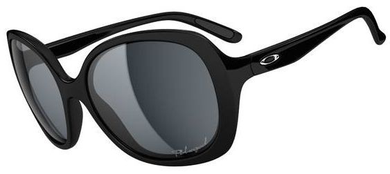 Backhand in Polished Black / Grey Polarized