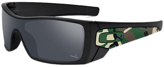 Batwolf in Matte Black Camo / Black Iridium Polarized