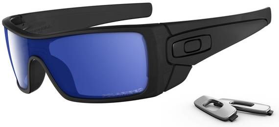 Batwolf in Matte Black Ink / Ice Iridium Polarized