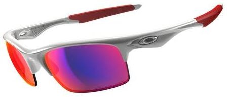 Bottle Rocket in Polished White / OO Red Iridium Polarized