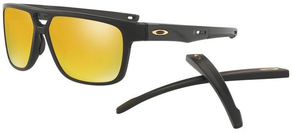 Crossrange Patch in Matte Black / 24K Gold Iridium