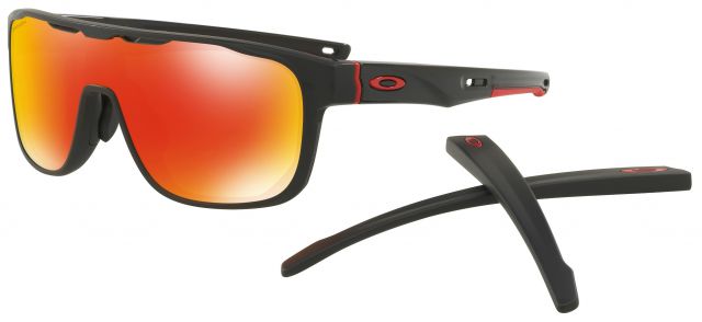Crossrange Shield (AF) in Matte Black / Prizm Ruby