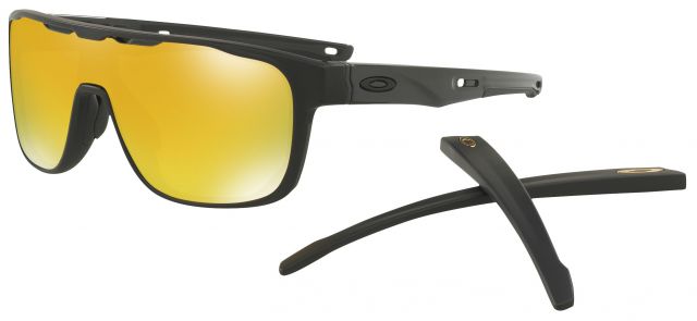 Crossrange Shield in Matte Black / 24K Gold Iridium