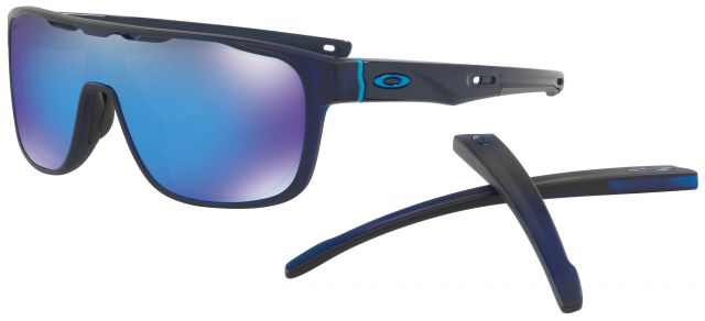 Crossrange Shield in Matte Translucent Blue / Prizm Sapphire Iridium