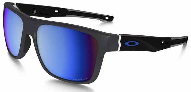 Crossrange in Matte Dark Grey / Prizm Deep Water Polarized