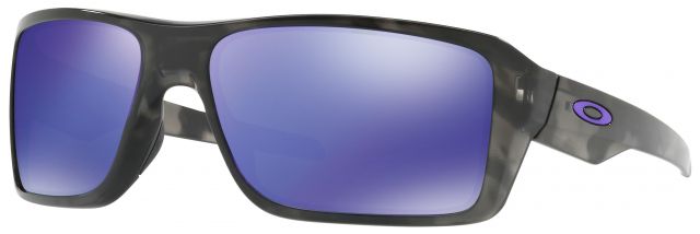 Double Edge in Matte Black Tortoise / Violet Iridium