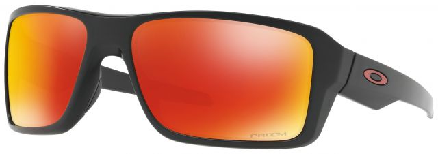 Double Edge in Matte Black / Prizm Ruby Iridium Polarized