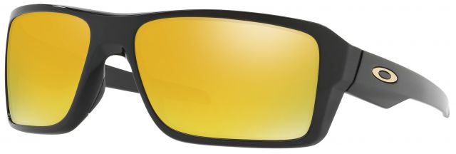 Double Edge in Polished Black / 24K Gold Iridium