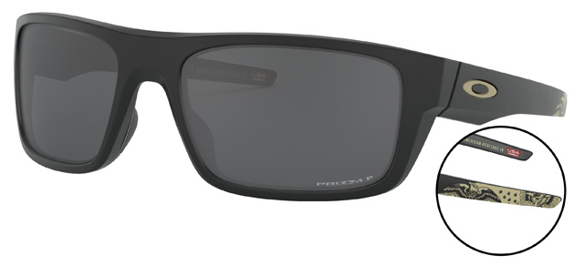 Drop Point in Matte Black / Prizm Black Iridium Polarized