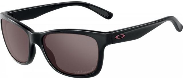 Forehand in Polished Black / OO Grey Polarized