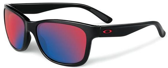 Forehand in Polished Black / +Red Iridium