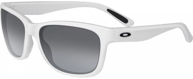 Forehand in Polished White / Black-Grey Gradient
