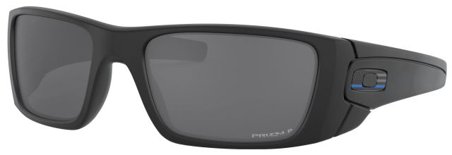 Fuel Cell in Matte Black - Tonal Thin Blue Line / Prizm Black Iridium Polarized
