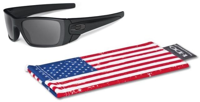 Fuel Cell in Matte Black w/Tonal Flag / Grey
