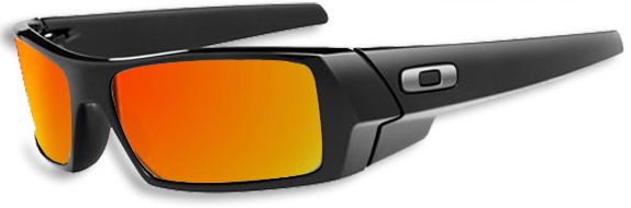 Gascan in Polished Black / Fire Iridium