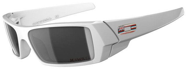 Gascan in Polished White / Black Iridium
