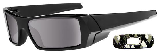 Gascan in Polished Black (Grab Bag) / Warm Grey
