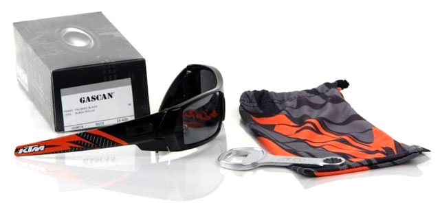 Gascan in Polished Black (KTM) / Black Iridium