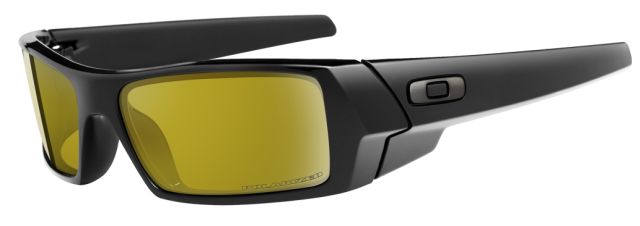 Gascan in Polished Black / Amber Black Iridium Polarized