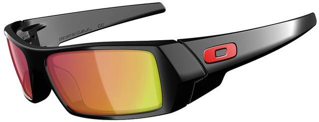 Gascan in Polished Black / Ruby Iridium