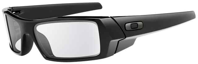 Gascan (AF) in Polished Black / Titanium Clear