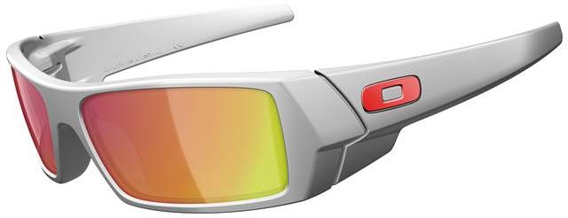 Gascan in Polished White / Ruby Iridium
