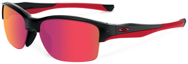 Halflink (AF) in Polished Black / OO Red Iridium Polarized
