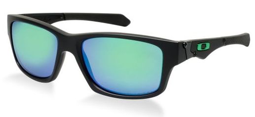 Jupiter Squared in Matte Black / Jade Iridium Polarized