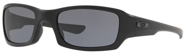 New Fives Squared in Matte Black - Tonal USA Flag / Grey