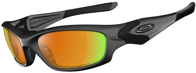 New Straight Jacket II in Dark Grey / Fire Iridium Polarized