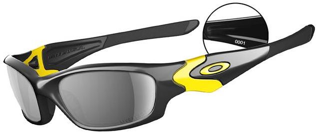 New Straight Jacket II in Matte Black / Prizm Snow 24K Iridium