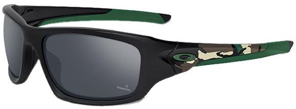 New Valve in Matte Black Camo / Black Iridium Polarized