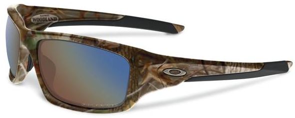 New Valve in Woodland Camo / Shallow Blue Polarized