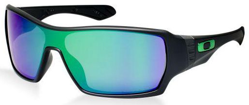 Offshoot in Matte Black / Jade Iridium Polarized