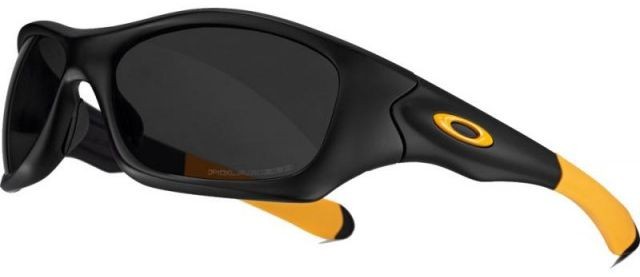 Pit Bull in Matte Black / Black Iridium Polarized