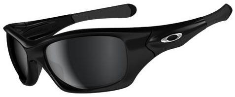 Pit Bull in Polished Black / Black Iridium Polarized