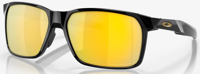Portal X in Polished Black / 24K Gold Iridium Polarized