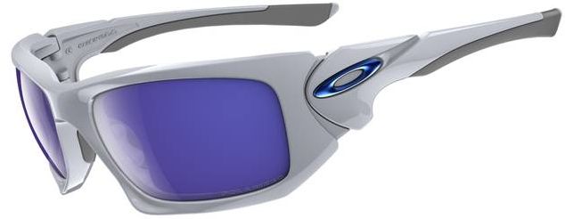 Scalpel in White Chrome / Ice Iridium Polarized