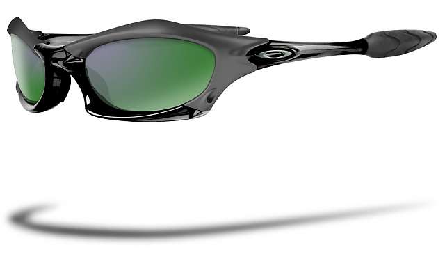 Splice in Black Gunmetal - Polished Black / Emerald Iridium