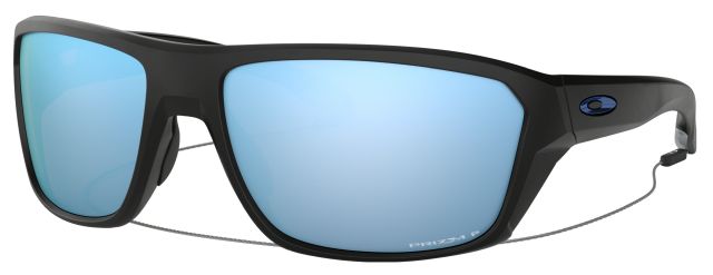 Split Shot in Matte Black / Prizm Deep Water Polarized