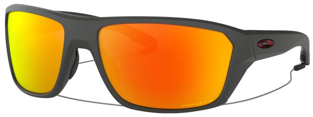 Split Shot in Matte Heather Grey / Prizm Ruby Iridium Polarized