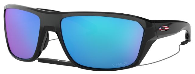 Split Shot in Polished Black / Prizm Sapphire Iridium