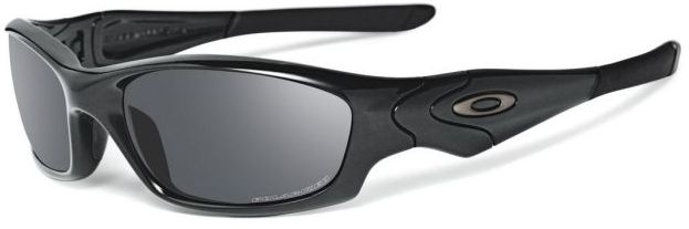 New Straight Jacket II (AF) in Polished Black / Black Iridium Polarized