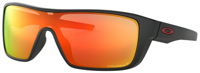 Straightback in Matte Black / Prizm Ruby Iridium Polarized