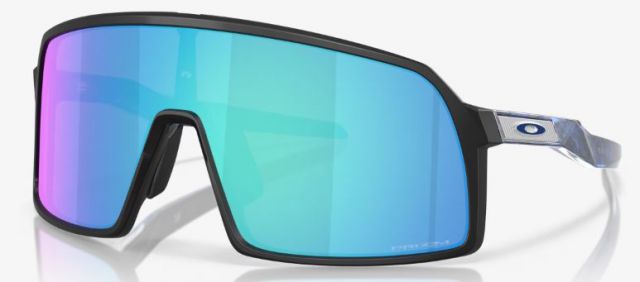 Sutro S in Matte Black-Crystal Blue Aurora / Prizm Sapphire Iridium