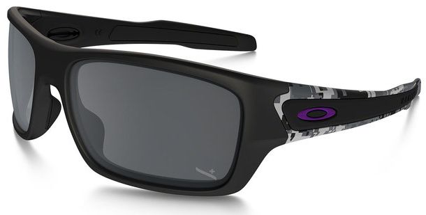 Turbine (Icon) in Matte Black Camo Arms / Black Iridium