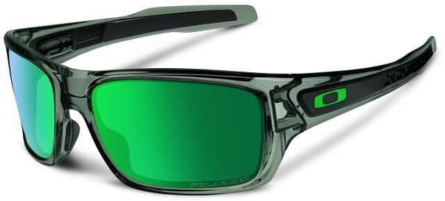 Turbine (Square O) in Grey Smoke / Jade Iridium Polarized