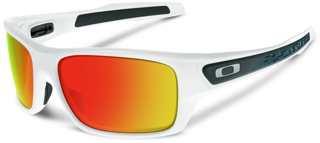 Turbine (Square O) in Polished White / Fire Iridium