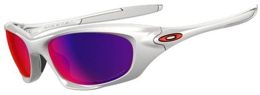 New Twenty in Polished White / OO Red Iridium Polarized