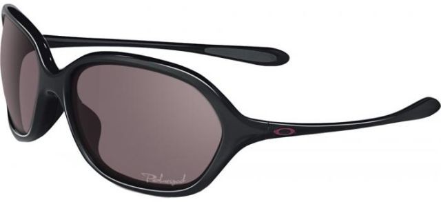 Warm Up in Polished Black / OO Grey Polarized